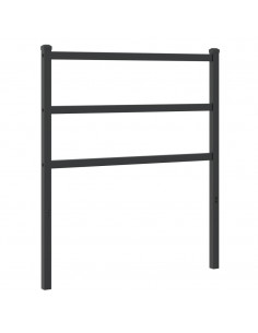 Testiera in Metallo Nero 75 cm 2