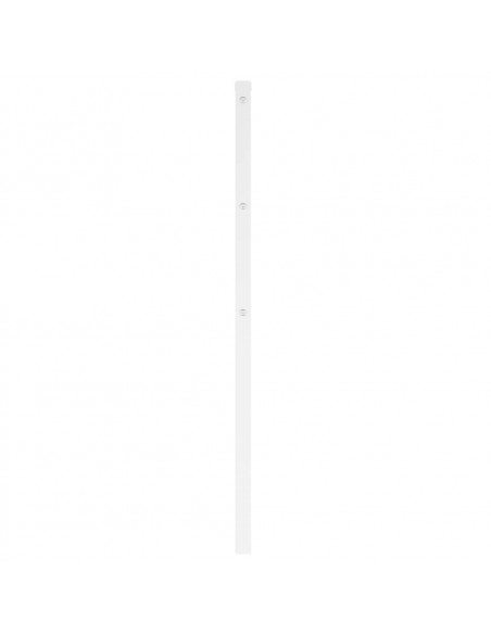 Testiera in Metallo Bianco 100 cm