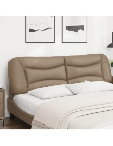 Cuscino Testiera Cappuccino 180 cm in Similpelle