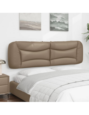 Cuscino Testiera Cappuccino 180 cm in Similpelle