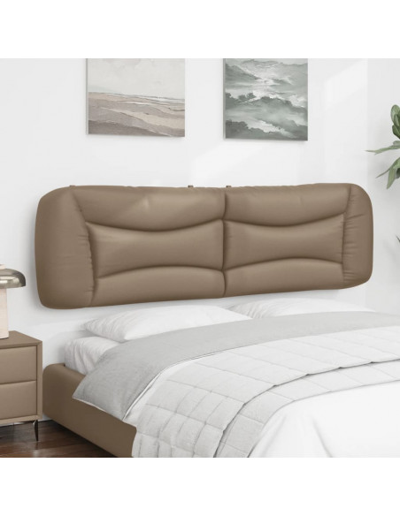 Cuscino Testiera Cappuccino 180 cm in Similpelle