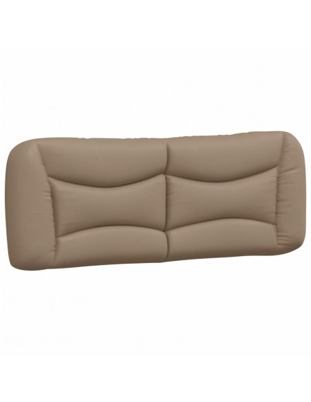 Cuscino Testiera Cappuccino 140 cm in Similpelle
