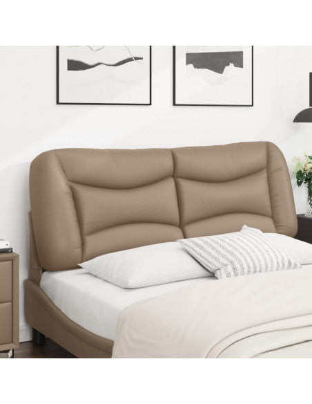 Cuscino Testiera Cappuccino 140 cm in Similpelle