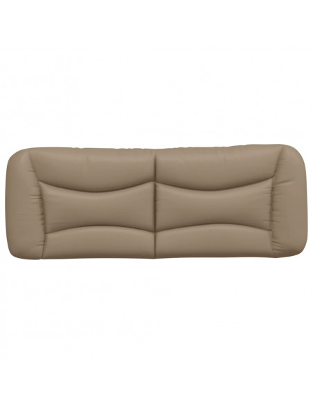Cuscino Testiera Cappuccino 140 cm in Similpelle