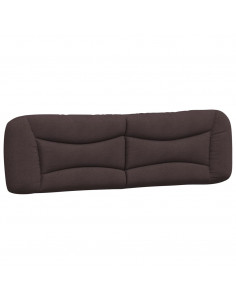 Cuscino Testiera Marrone Scuro 180 cm in Tessuto 2