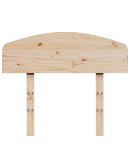 Testiera 75 cm in Legno Massello di Pino