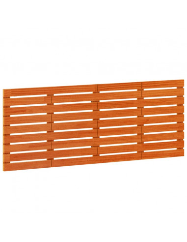 Testiera da Parete 166x3x63 cm in Legno Massello di Pino