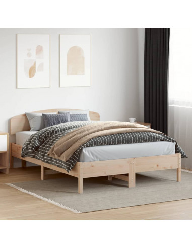 Testiera 150 cm in Legno Massello di Pino