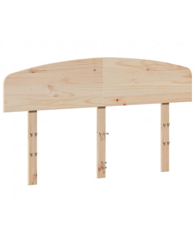 Testiera 160 cm in Legno Massello di Pino