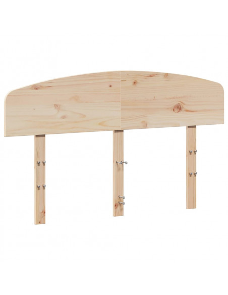 Testiera 135 cm in Legno Massello di Pino