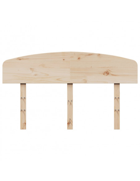 Testiera 135 cm in Legno Massello di Pino