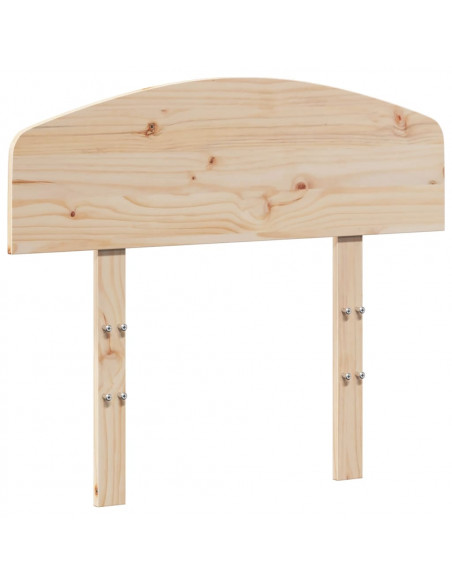 Testiera 100 cm in Legno Massello di Pino