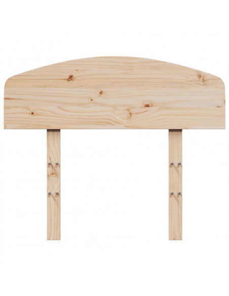 Testiera 100 cm in Legno Massello di Pino