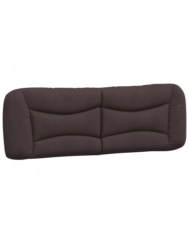 Cuscino Testiera Hvar Marrone Scuro 160 cm in Tessuto