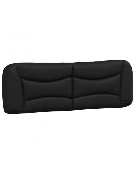 Cuscino Testiera Nero 160 cm in Similpelle