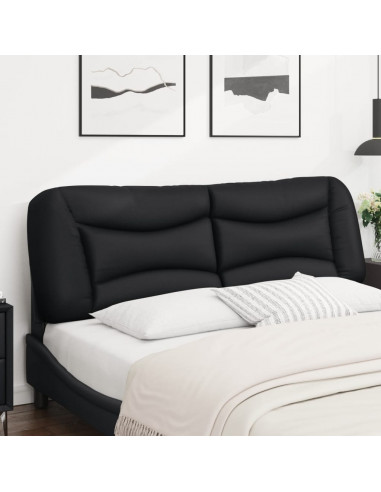 Cuscino Testiera Nero 160 cm in Similpelle
