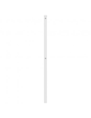 Testiera in Metallo Bianco 150 cm