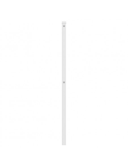 Testiera in Metallo Bianco 150 cm