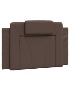 Cuscino Testiera Marrone 80 cm in Similpelle 2