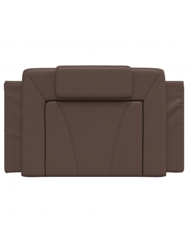 Cuscino Testiera Marrone 80 cm in Similpelle