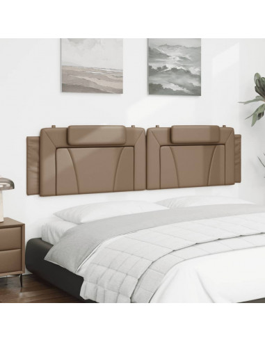 Cuscino Testiera Cappuccino 200 cm in Similpelle