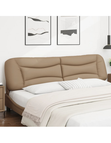 Cuscino Testiera Hvar Cappuccino 200 cm in Similpelle