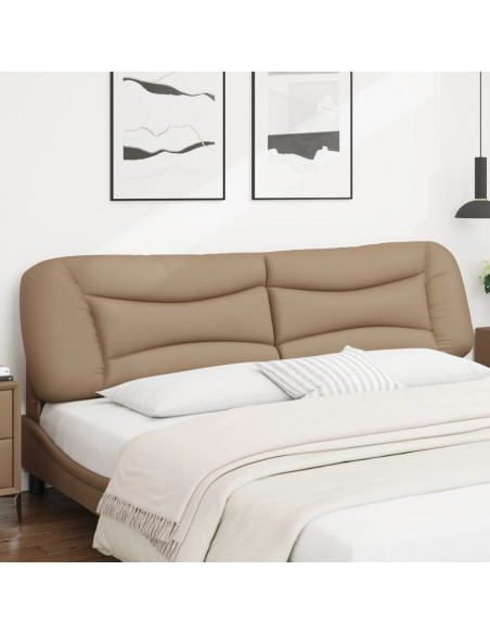 Cuscino Testiera Cappuccino 200 cm in Similpelle