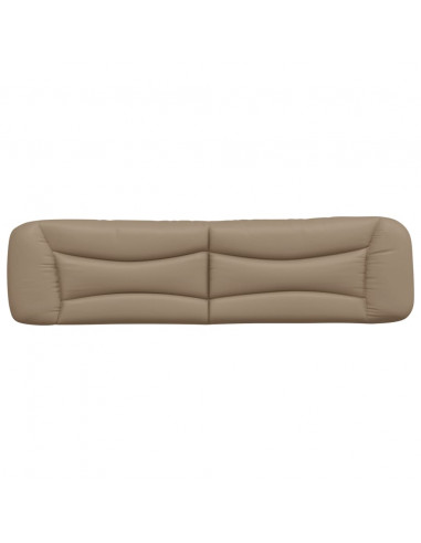 Cuscino Testiera Hvar Cappuccino 200 cm in Similpelle