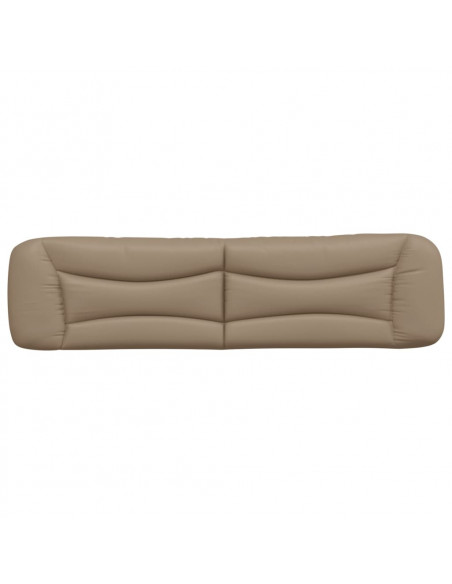 Cuscino Testiera Cappuccino 200 cm in Similpelle