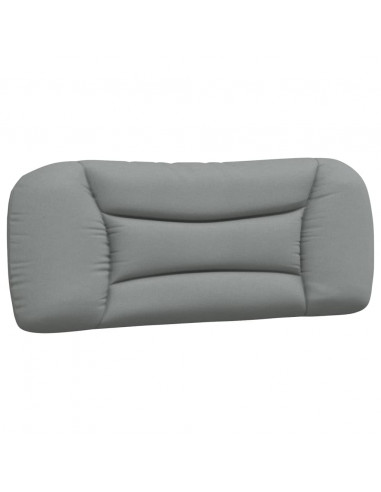 Cuscino Testiera Grigio Chiaro 100 cm in Tessuto
