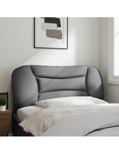 Cuscino Testiera Grigio Chiaro 100 cm in Tessuto