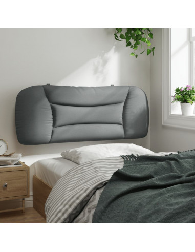 Cuscino Testiera Grigio Chiaro 100 cm in Tessuto