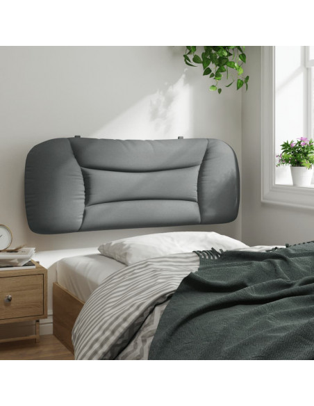Cuscino Testiera Grigio Chiaro 100 cm in Tessuto