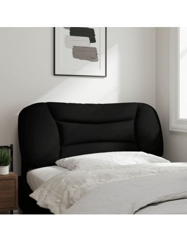 Cuscino Testiera Nero 100 cm in Tessuto