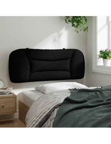 Cuscino Testiera Nero 100 cm in Tessuto