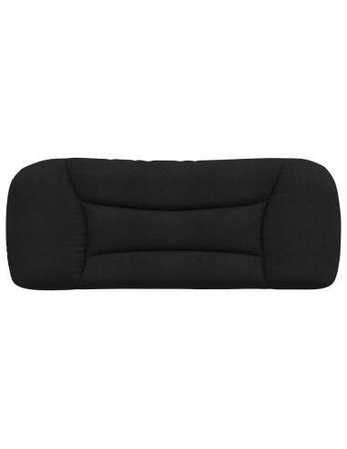 Cuscino Testiera Nero 100 cm in Tessuto