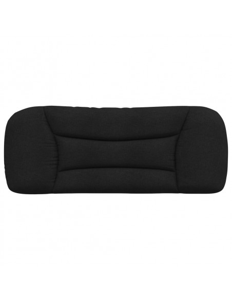 Cuscino Testiera Nero 100 cm in Tessuto