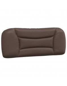 Cuscino Testiera Marrone 100 cm in Similpelle 2