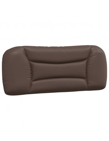 Cuscino Testiera Marrone 100 cm in Similpelle