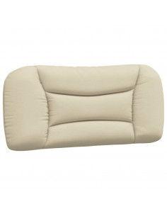 Cuscino Testiera Crema 80 cm in Tessuto 2