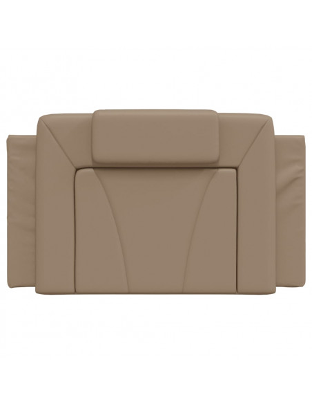 Cuscino Testiera Cappuccino 90 cm in Similpelle
