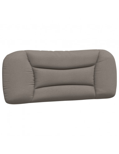Cuscino Testiera Tortora 100 cm in Tessuto