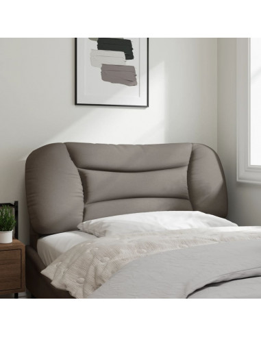 Cuscino Testiera Tortora 100 cm in Tessuto