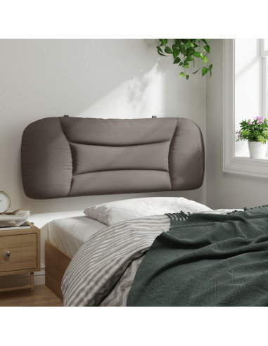 Cuscino Testiera Tortora 100 cm in Tessuto