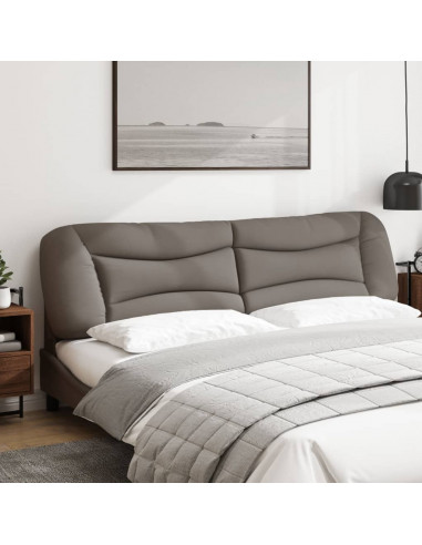 Cuscino Testiera Tortora 200 cm in Tessuto