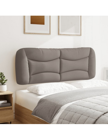 Cuscino Testiera Tortora 120 cm in Tessuto