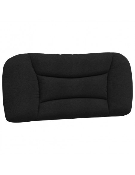 Cuscino Testiera Nero 80 cm in Tessuto