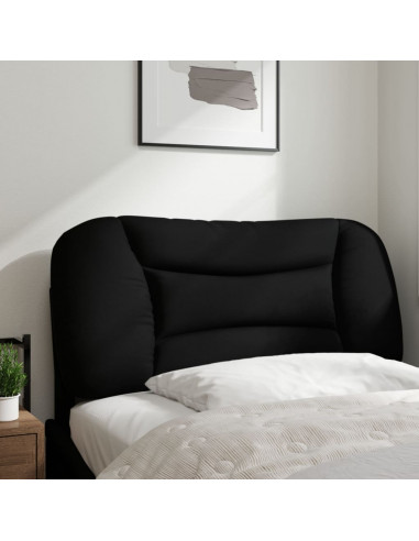 Cuscino Testiera Nero 80 cm in Tessuto
