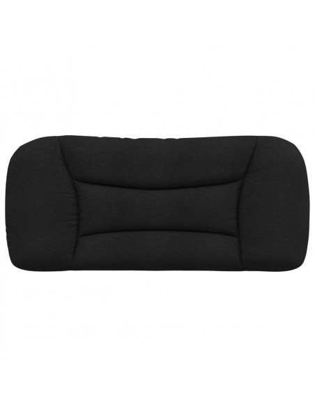 Cuscino Testiera Nero 80 cm in Tessuto