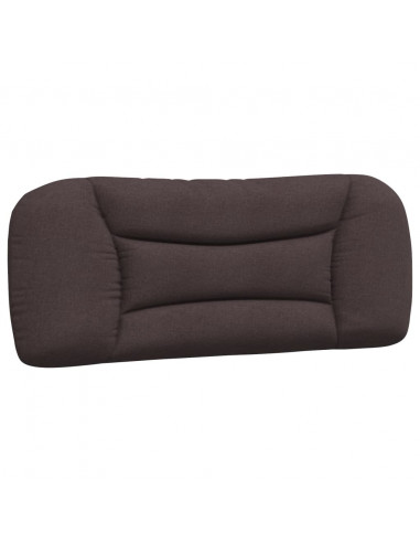 Cuscino Testiera Marrone Scuro 100 cm in Tessuto